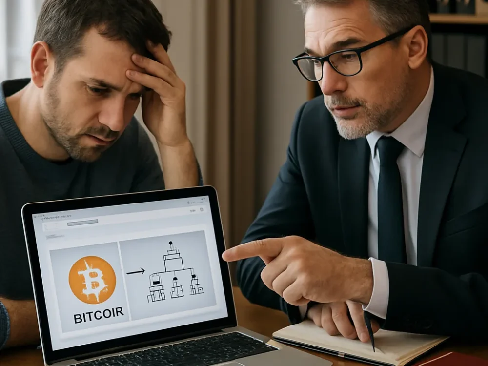 Fraude con criptomonedas: esquemas Ponzi disfrazados de inversión en Bitcoin